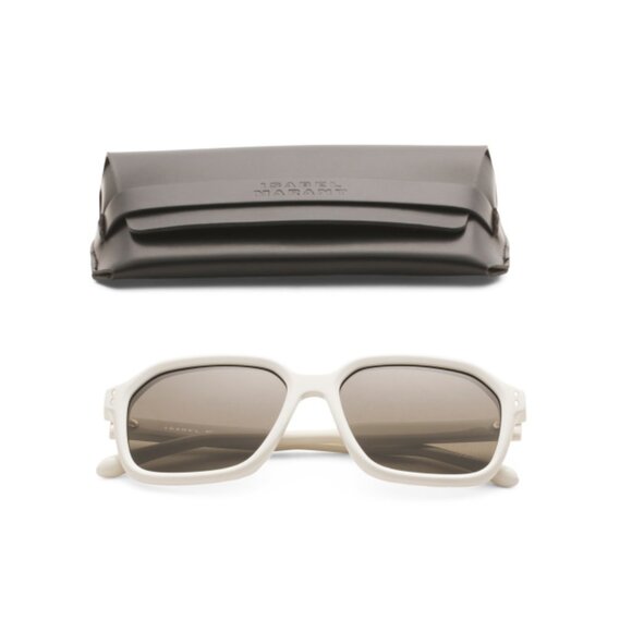 ISABEL MARANT Ivory 56mm Square Sunglasses - Picture 1 of 2